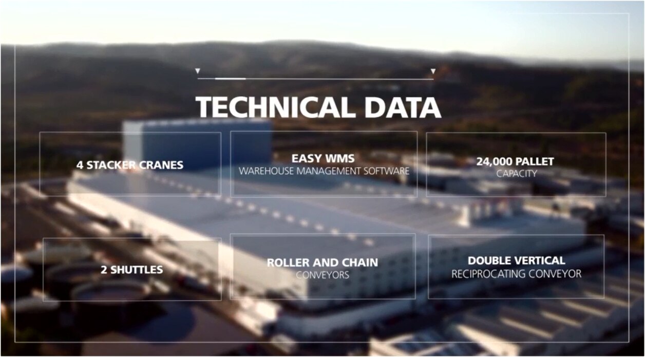 Mecalux builds a clad-rack automatic warehouse ready for the future